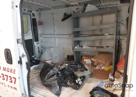 2017 Ram Promaster 1500 Low Roof 136 Wb из США, поврежденный, VIN 3C6TRVAG0HE541152